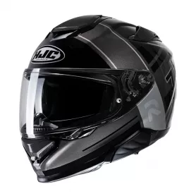 Casco Integral HJC Rpha 71 Zecha - Negro-Gris