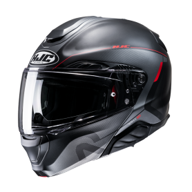 Casco Modular HJC RPHA 91 Combust - Negro-Rojo