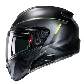 Casco Modular HJC RPHA 91 Combust - Negro-Amarillo