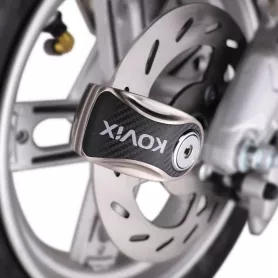 Candado disco moto KNN1-BM (6mm) KOVIX - Acero inoxidable