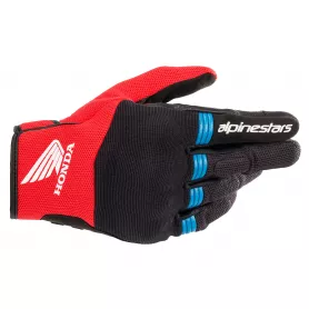 Guantes Alpinestars Honda Copper - Negro-Rojo