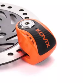 Candado disco moto KOVIX con alarma KNS6