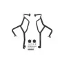 Footboard extension for BMW F700GS and F800GS since 2013