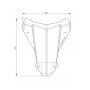 Parabrisas para Honda CRF 1100L Africa Twin (-2023)