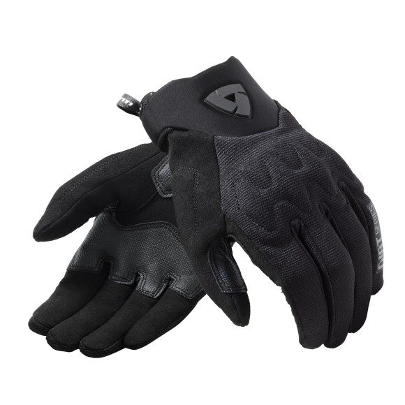Revit Continent WB Gloves: Protection and Grip for Adventure Motorcycles.