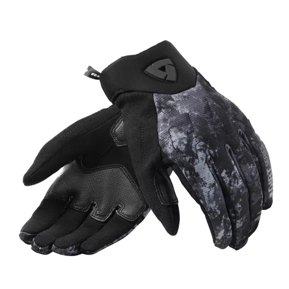 Revit Continent WB Gloves: Protection and Grip for Adventure Motorcycles.