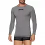 Long Sleeve / Crewneck Technical T-Shirt All Year Underwear® Charcoal TS2
