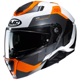 Casco Modular HJC i91 Carst - Naranja