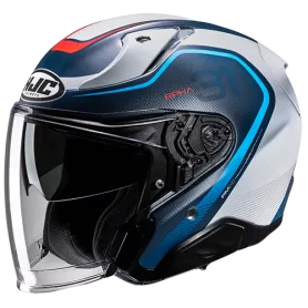 Jet Helmet HJC RPHA 31 Kouv - White-Blue