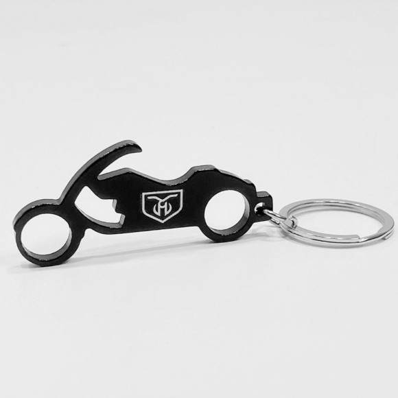 Key ring bottle opener by Motocenter Company