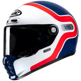 Full face helmet HJC V10 Grape - Azul - Rojo