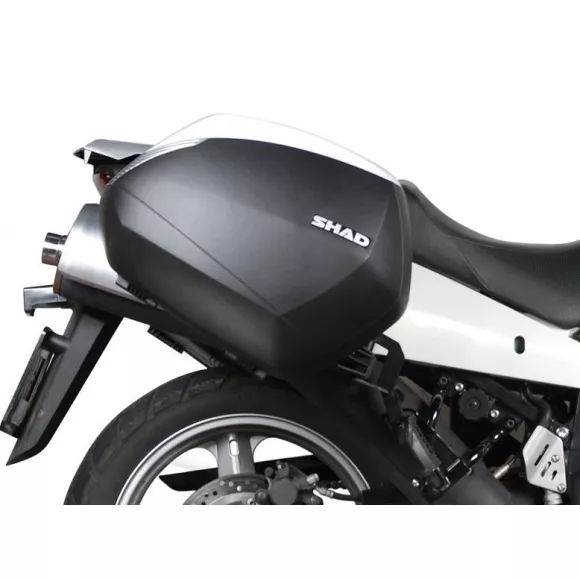 Fijación lateral 3P-System para Suzuki VStrom 650 (04 -11) de SHAD