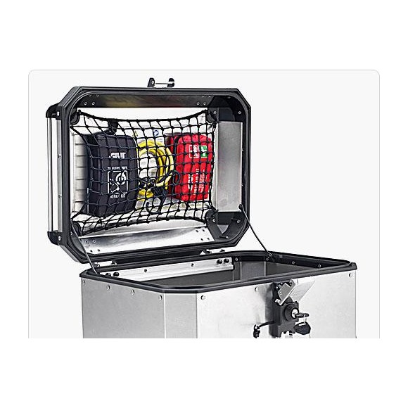 Red elastica interna para tapa de maleta trasera Trekker Outback de 58 litros OBK58 de GIVI