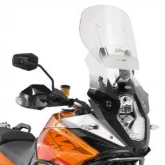 Cúpula Extensible Airflow de Givi para KTM 1050 Adv (15-16) / 1090 Adv (17-19) / 1190 Adv / Adv R (13-16)