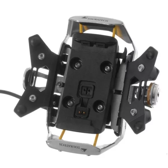 Soporte de manillar Zumo 340 / 345 / 350 / 390 / 395 V 3.0 *se puede cerrar con llave* en negro de Garmin