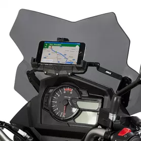 Barra soporte smarthphone/GPS para Suzuki VSTROM 650 17- de GIVI