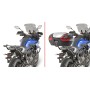 Adaptador posterior específico para maleta MONOKEY® o MONOLOCK® para Yamaha MT-07 Tracer (16-17) de Givi