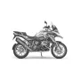 Colectores Opcionales (SS) para BMW R 1200 GS ADVENTURE 2018