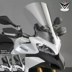 Pantalla VStream® transparente para Ducati® Multistrada/S