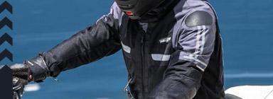 Motorcycle airbag jacket