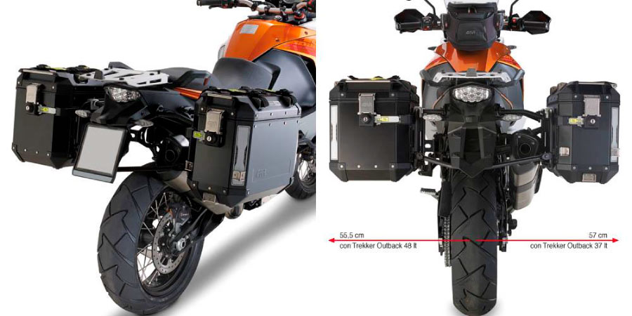 soporte lateral camside givi ktm