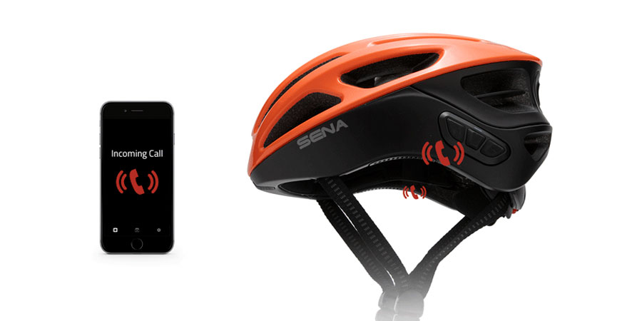 Casco Ciclismo Sena R1 bluetoothintercom