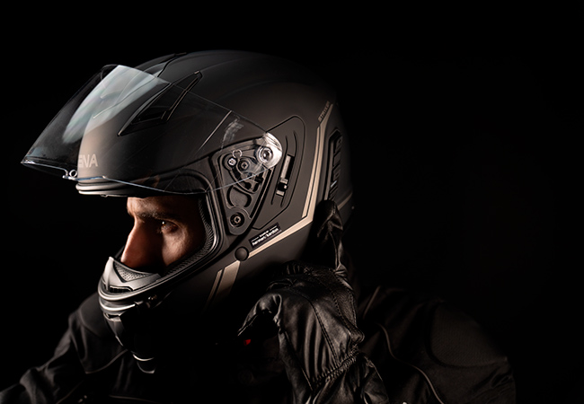 Casco Integral Sena Stryker con sistema de comunicación Mesh