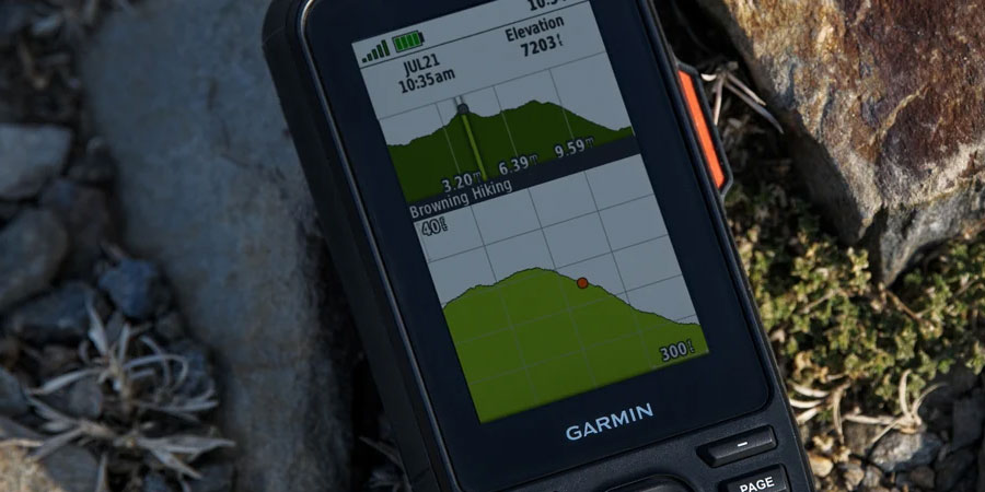 Dispositivo GPS 66i de Garmin satelite