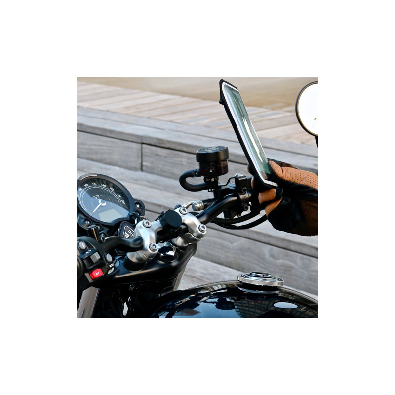 SHAPEHEART, Soporte movil moto magnético para espejo de moto y